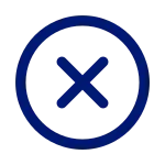 Cross Circle SVG Icon